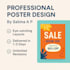 design professional business posters and flyers