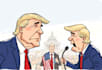 draw political cartoon and caricature