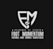 design super foot momentum soccer school logo