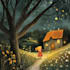 create playful children book illustration