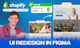 redesign your shopify homepage or product page in figma