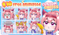 draw animated chibi twitch emotes, sub badges, panel, overlay