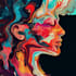 create a unique abstract art for you