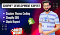 handle shopify development, custom liquid coding and SEO