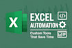 automate excel using vba macros, custom formulas, userforms, and dashboards
