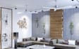 3d apartment renovation of mood board, kitchen, bathroom, living room, foyer