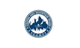 design dynamic creeks and mountain peaks logo