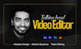be your youtube editor and vsl editor for more views and sales