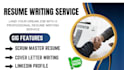 write ats scrum master, engineering CV, project manager resume linkedln