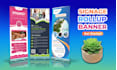 design roll up banner, pull up banner, and retractable banner