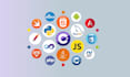 develop professional web app using angular, react, vue, or any framework