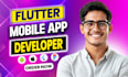 do mobile app development, android ios app development as your flutter developer