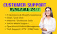be your dedicated full time customer service representative and virtual agent