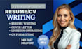 write ats system cv cover letter, resume writing, optimize linkedin profile