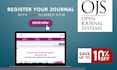 professionally apply your ojs journal for issn