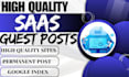 do saas link building outreach, submit articles, and guest posts on blogs