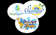 do modern pressure washing, power and home cleaning service logo design