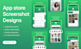 design professional app screenshots for app store and play store aso