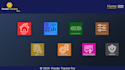 create a responsive front end with HTML, CSS, and javascript