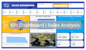 create an interactive power bi dashboard with kpis and multiple free revisions