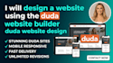 design a website using the duda website builder duda website design