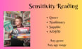 sensitivity read your work