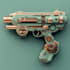 design detailed 3d weapons with an epic style