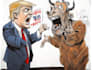 draw political cartoon and comic strip