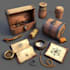 draw 3d model objects, props and weapons
