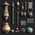 create props and objects in 3d