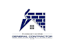 design modern masonry, construction logo