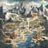 do fantasy map illustration for dnd