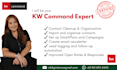 be your kw command expert, keller williams assistant