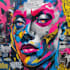 create graffiti pop art canvas designs and murals