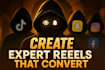 a catchy expert reel