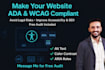 make your website ada compliant