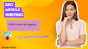 be SEO blog post writer, article writer, and content writer