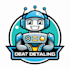 create a high quality robot logo design