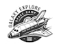 design high quality rocket logo
