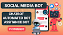 develop custom automated bot, telegram bot, tiktok bot, whatsapp bot, fb chatbot