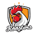 design beautiful rooster logo