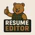 review your resume and provide feedback