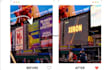 create an ultrarealistic billboard vfx video