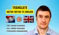 translate dutch to english content