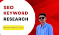 do SEO keyword research, website audit, action plan