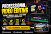 professionally edit engaging videos for creators and brands