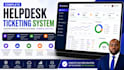build a complete helpdesk ticketing system  analytics
