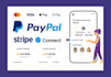 integrate stripe google pay apple pay klarna, sepa paystack flutterwave paypal