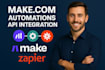 do make com automation api integration zapier automation  make com scenario make