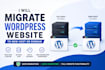 migrate wordpress website to a new host or domain